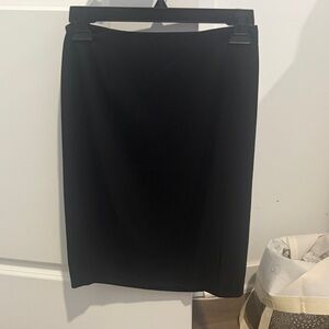 White House Black Market Classic Black Pencil Skirt